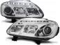 Preview: Scheinwerfer LED Tagfahrlicht Optik für VW Touran 1T / Caddy 3 (2K) chrom
